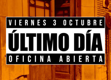 Cerramos oficina en breve